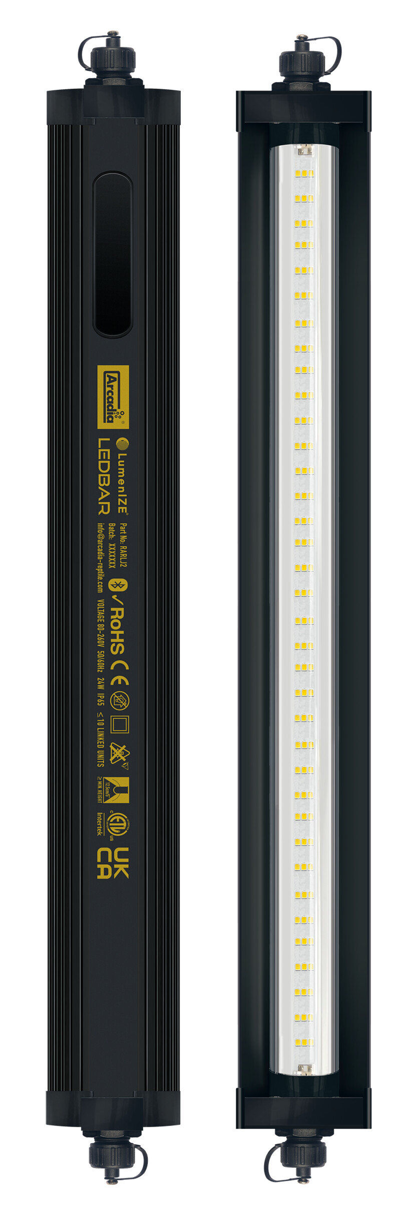 Arcadia - Luminaire Jungle Dawn Led Bar 470mm 24 Watt - R&eacute;ptiles Image num&eacute;ro 1