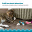Outward Hound - Jouet à Mâcher Dental Shrimpies pour Chats - x2 Indicateur image numéro 5