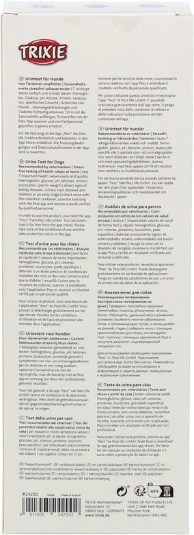 Trixie - TEST D'URINE POUR LES CHIENS Image numéro 2 Trixie - TEST D'URINE POUR LES CHIENS Image numéro 2