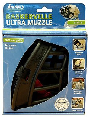 Cie Animals - Muselière Baskerville Ultra Muzzle - Taille 6