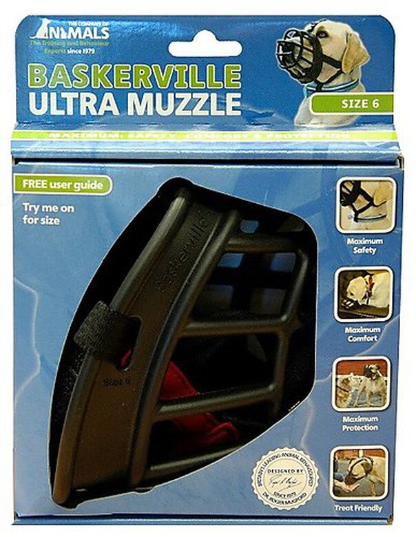 Cie Animals - Muselière Baskerville Ultra Muzzle - Taille 6 image number null