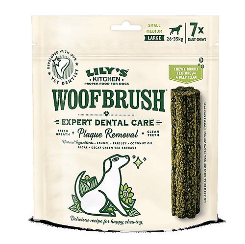 Lily's Kitchen - B&acirc;tonnets Woofbrush Dental Chew Large pour Chien - x7 Image num&eacute;ro 1