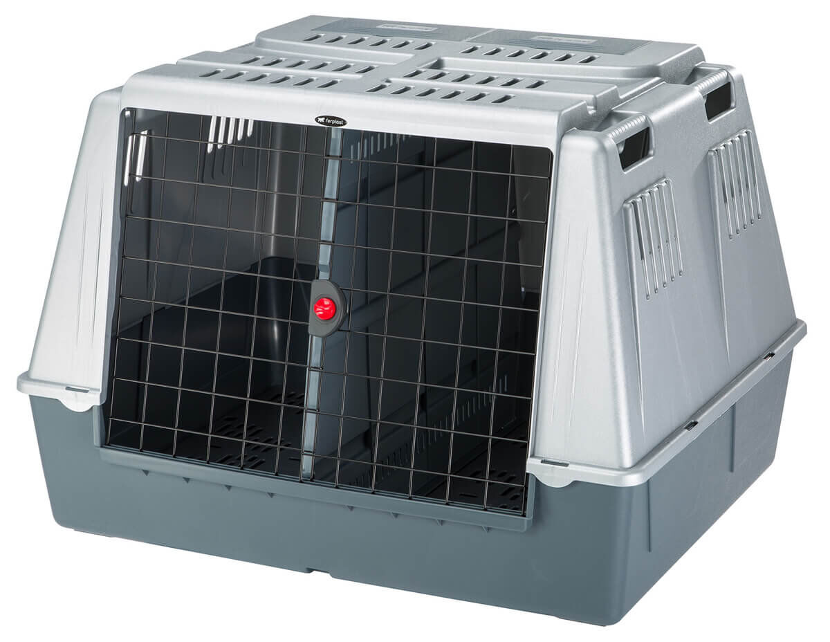 Ferplast - Panier de Transport Atlas Car en Plastique Gris - Maxi Image num&eacute;ro 1