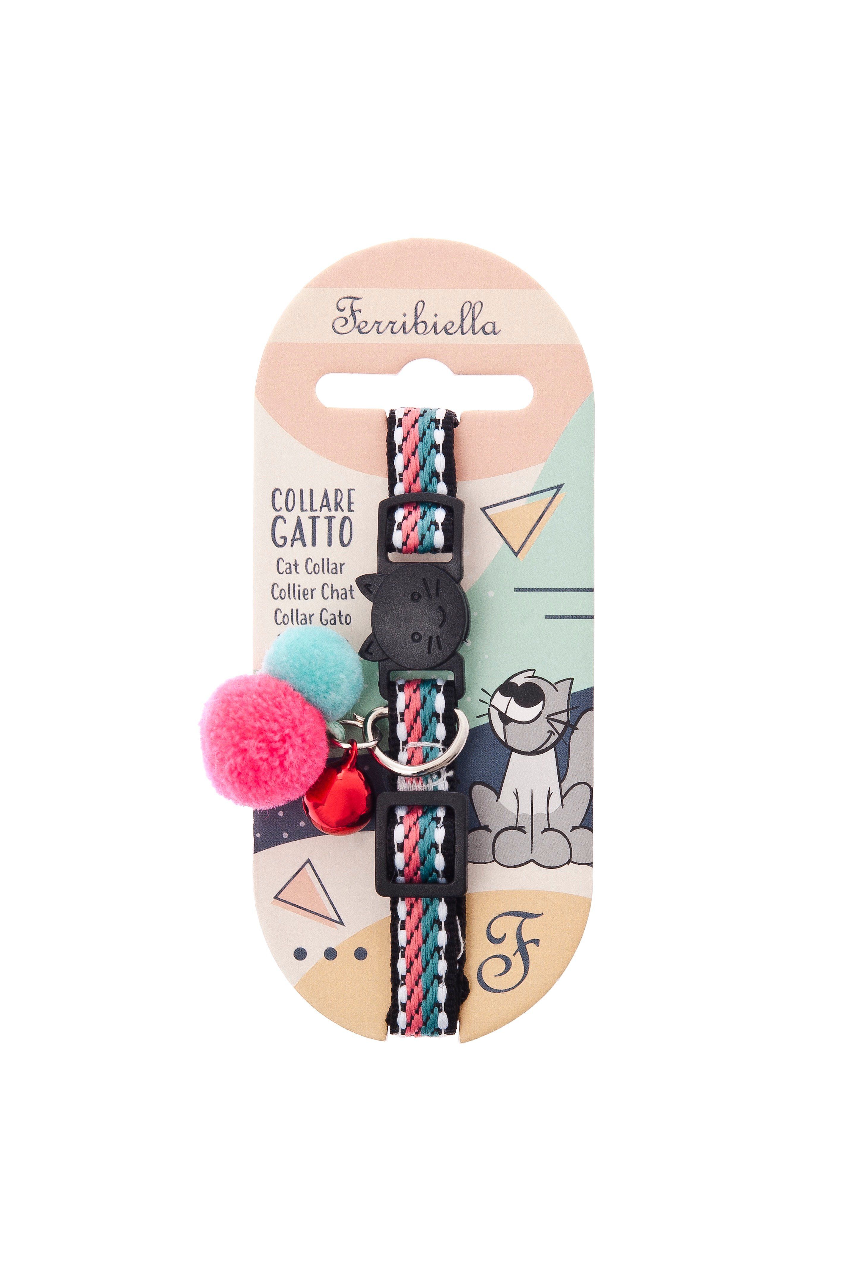 Ferribiella - Collier Anti-Etranglement Snowball pour Chats - Noir Image num&eacute;ro 2