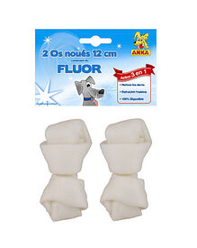 Anka - Os Noués Buffle Fluor pour Chien - x2