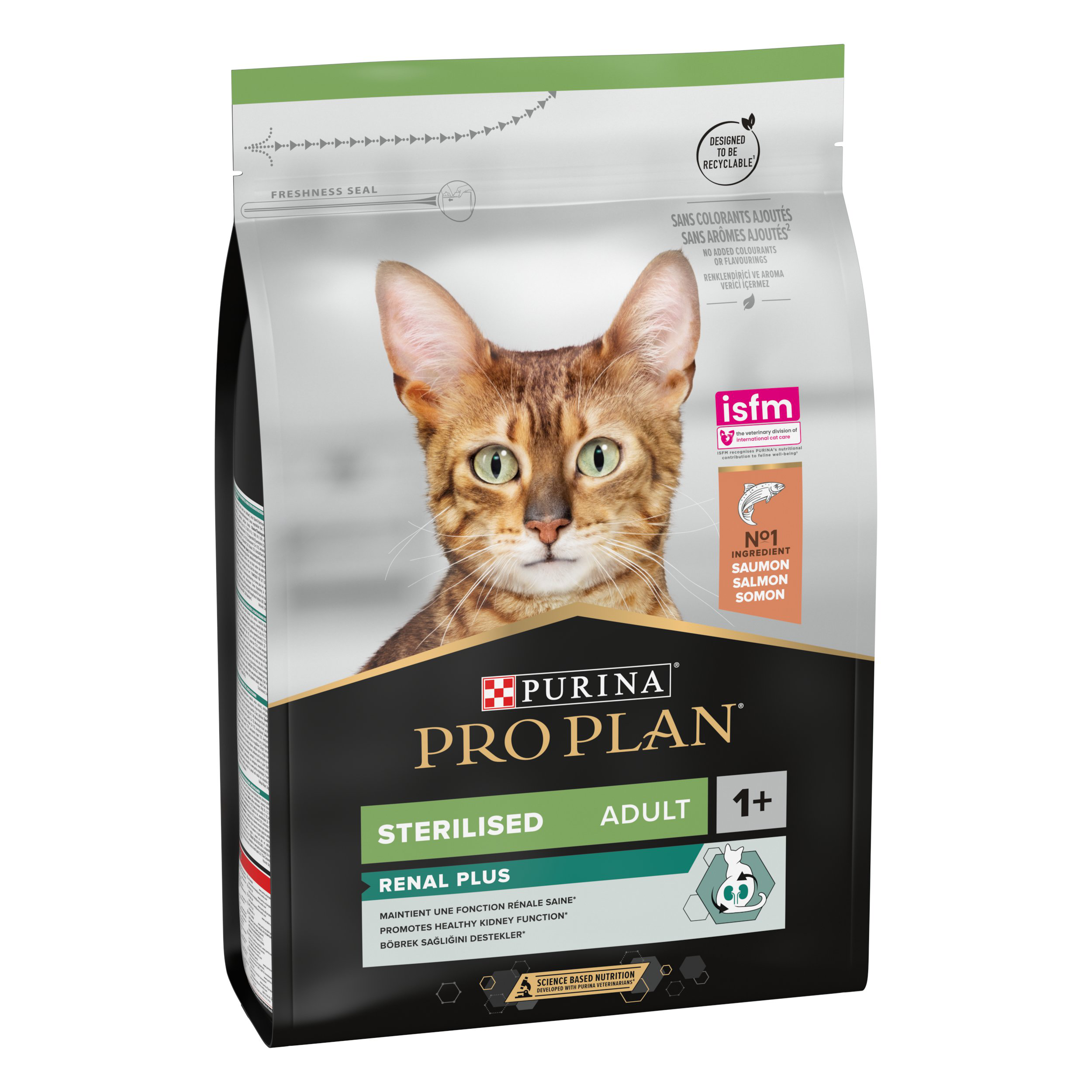 Pro Plan - Croquettes Sterilised au Saumon pour Chat Adulte St&eacute;rilis&eacute; - 3Kg Image num&eacute;ro 2