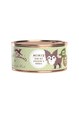 Terra Canis - Aliment Naturel Mini sans Céréales Boeuf pour Petits Chiens - 100g