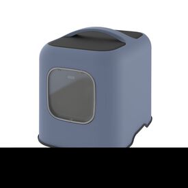 Rotho MyPet - Maison de Toilette Biala pour Chat - Bleu