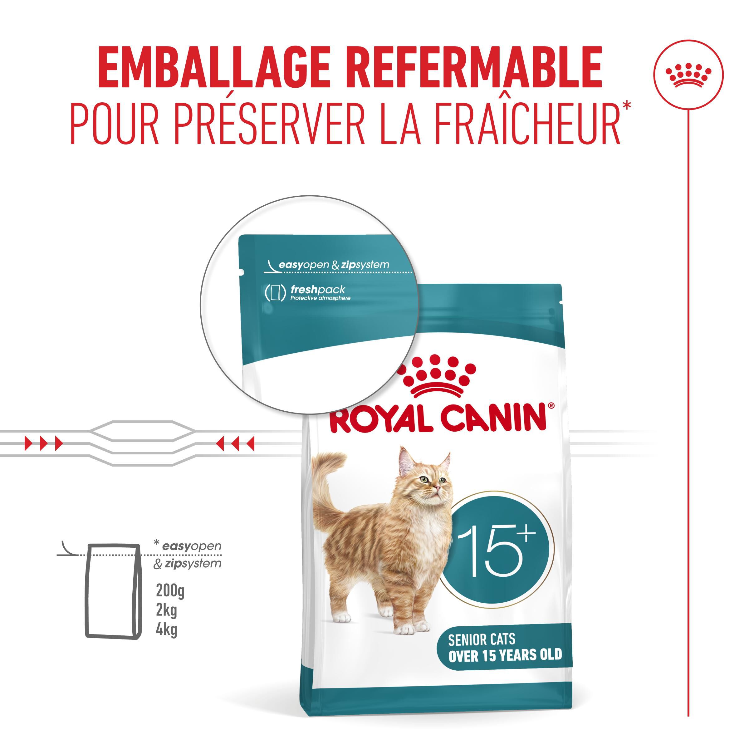 Royal Canin - Croquettes Ageing 15+ pour Chats Senior - 400g Image num&eacute;ro 2