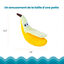 Outward Hound - Jouet &agrave; M&acirc;cher Dental Banana pour Chat - Jaune Indicateur image num&eacute;ro 2