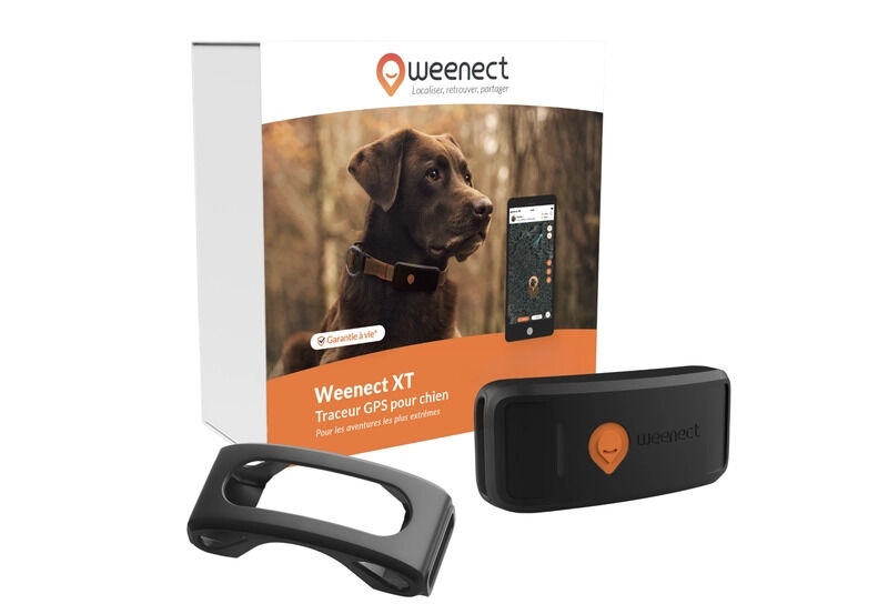 Weenect - Traceur GPS Weenect XT sans Collier pour Chiens - XT - Noir Image num&eacute;ro 1
