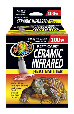Zoomed - Ampoule chauffante céramique infrarouge