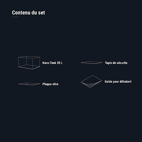 Dennerle - Mini Aquarium Panoramique Nano Tank - 35L Image num&eacute;ro 4