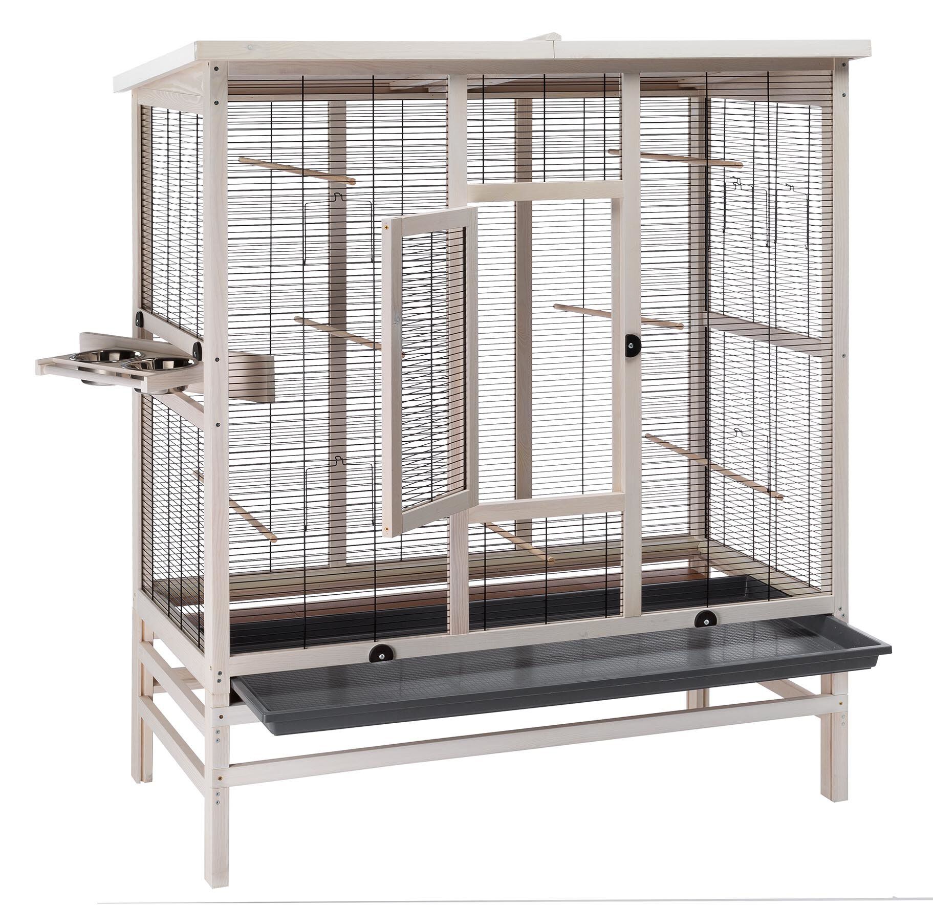 Ferplast - Voli&egrave;re Wilma Large pour Perruche et Oiseaux Exotiques - 67x131x153cm Image num&eacute;ro 2
