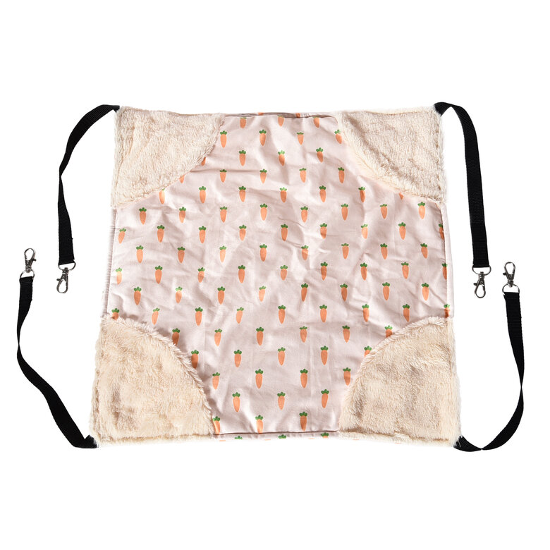 Duvoplus - Hamac en Peluche Carrot L -46x46x2cm Image numéro 1 Duvoplus - Hamac en Peluche Carrot L -46x46x2cm Image numéro 1