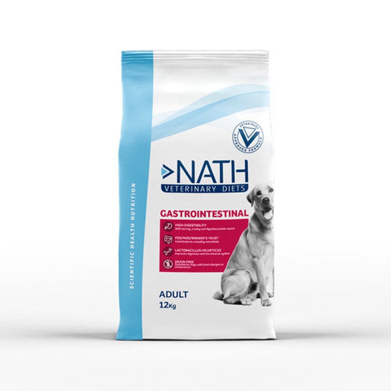 Nath Veterinary Diet - Croquettes Gastro Intestinal pour Chiens - 12Kg Image numéro 1 Nath Veterinary Diet - Croquettes Gastro Intestinal pour Chiens - 12Kg Image numéro 1
