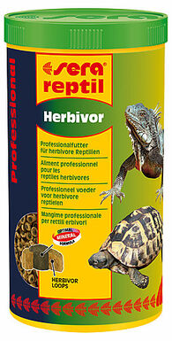 Sera - Aliments Professional Herbivor pour Reptiles Herbivores - 1L