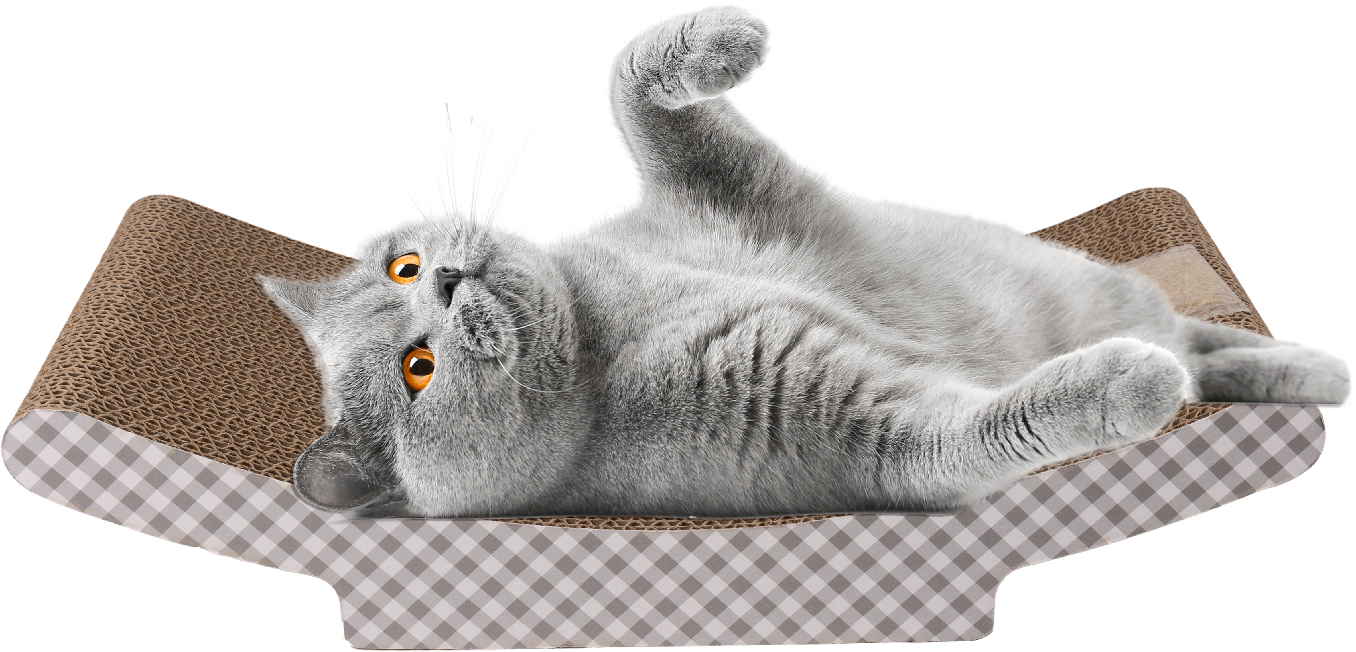 Leeby - Griffoir Funny Remy A pour Chats - 46x22x9,5cm Image num&eacute;ro 1