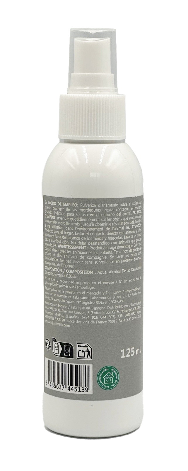 Nice Care - Spray Anti-Morsures pour Chiens - 125ml Image num&eacute;ro 2
