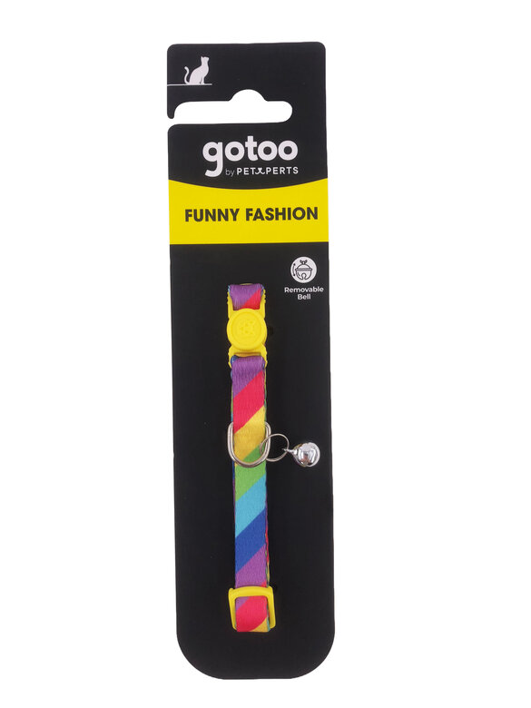 Gotoo - Collier Funny Fashion pour Chat - 1x20-30cm Image numéro 3 Gotoo - Collier Funny Fashion pour Chat - 1x20-30cm Image numéro 3