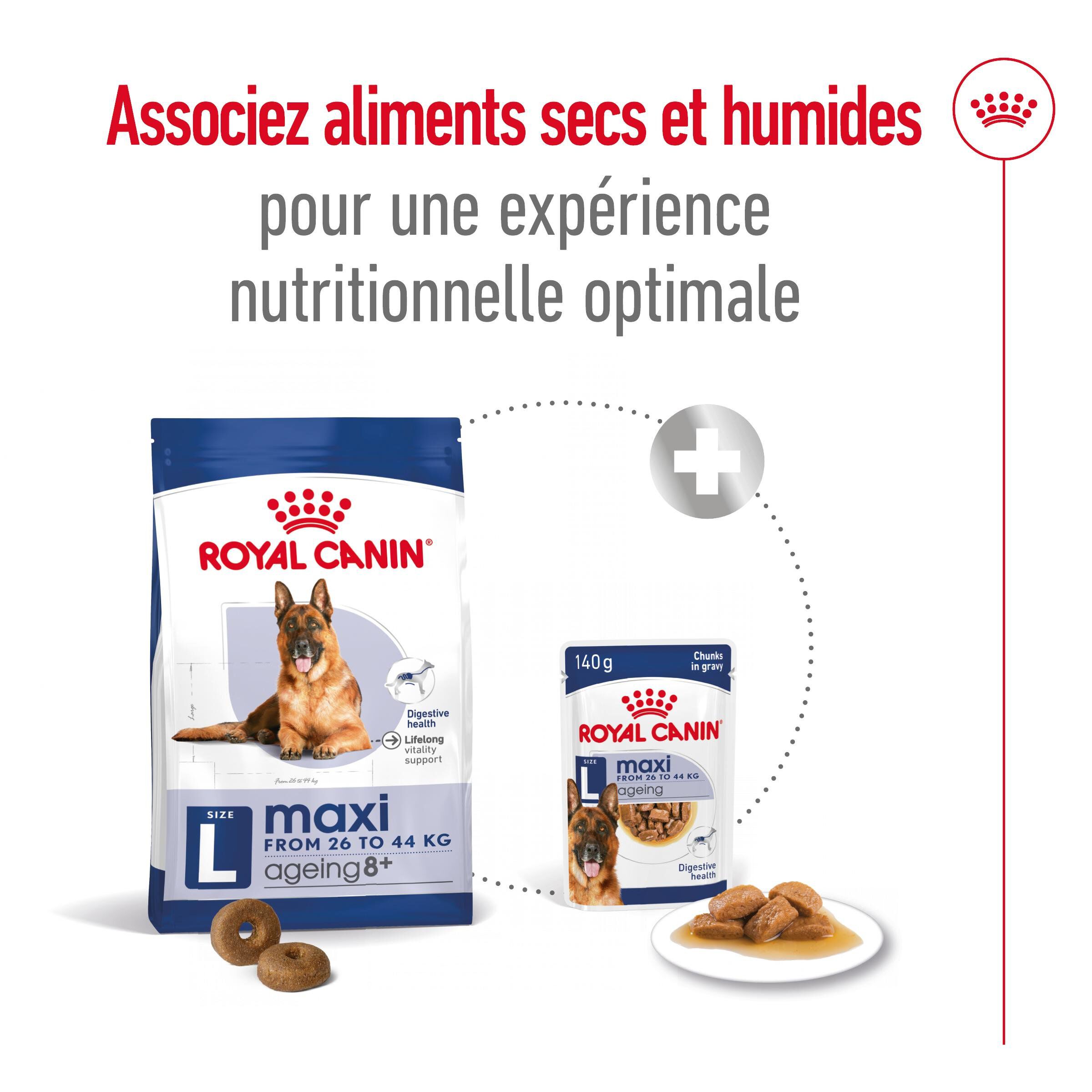 Royal Canin - Croquettes Maxi Ageing 8+ pour Chien Senior - 15Kg Image num&eacute;ro 6