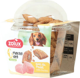 Zolux - Friandises Crunchy Dog au Poulet pour Chiens - 75g