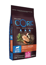 Wellness CORE - Croquettes Original Dinde et Poulet pour Chien Grande Race