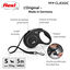 Flexi - Laisse Classic avec Sangle pour Chien Noir - S (5m) Indicateur image num&eacute;ro 4