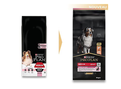 Pro Plan - Croquettes Medium Sensitive Skin Saumon pour Chien - 14Kg Image num&eacute;ro 2