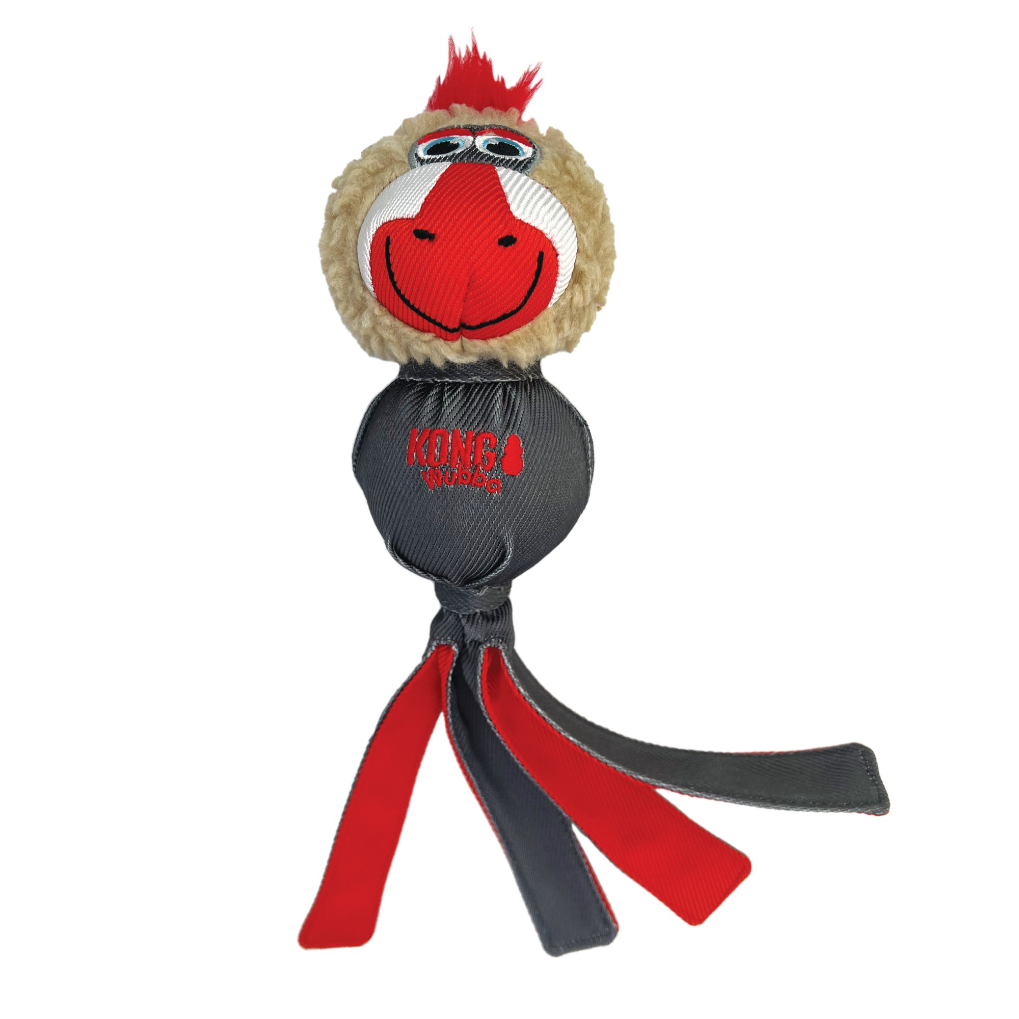 KONG - Jouet Peluche  Wubba Zoo Mandrill pour Chiens Image num&eacute;ro 2