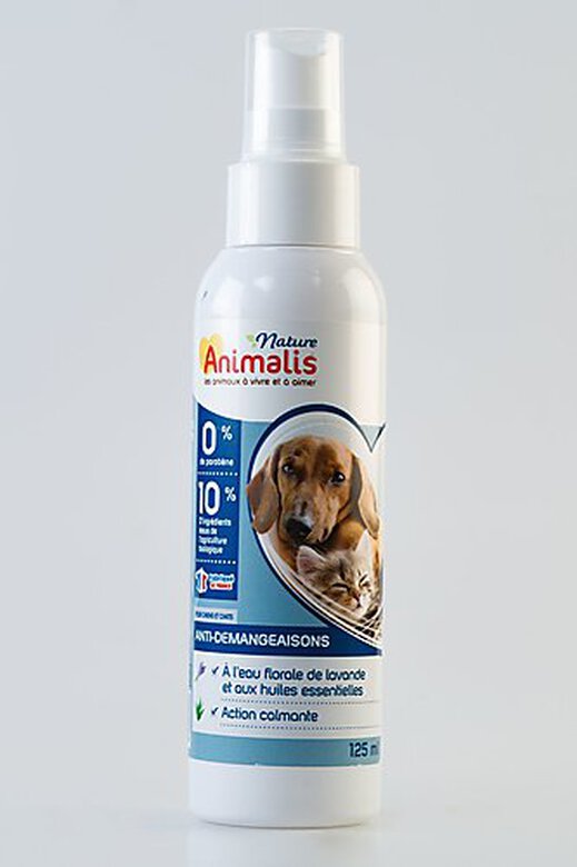 Animalis - Lotion en Spray Anti Démangeaisons pour Chiens et Chats - 125ml image number null