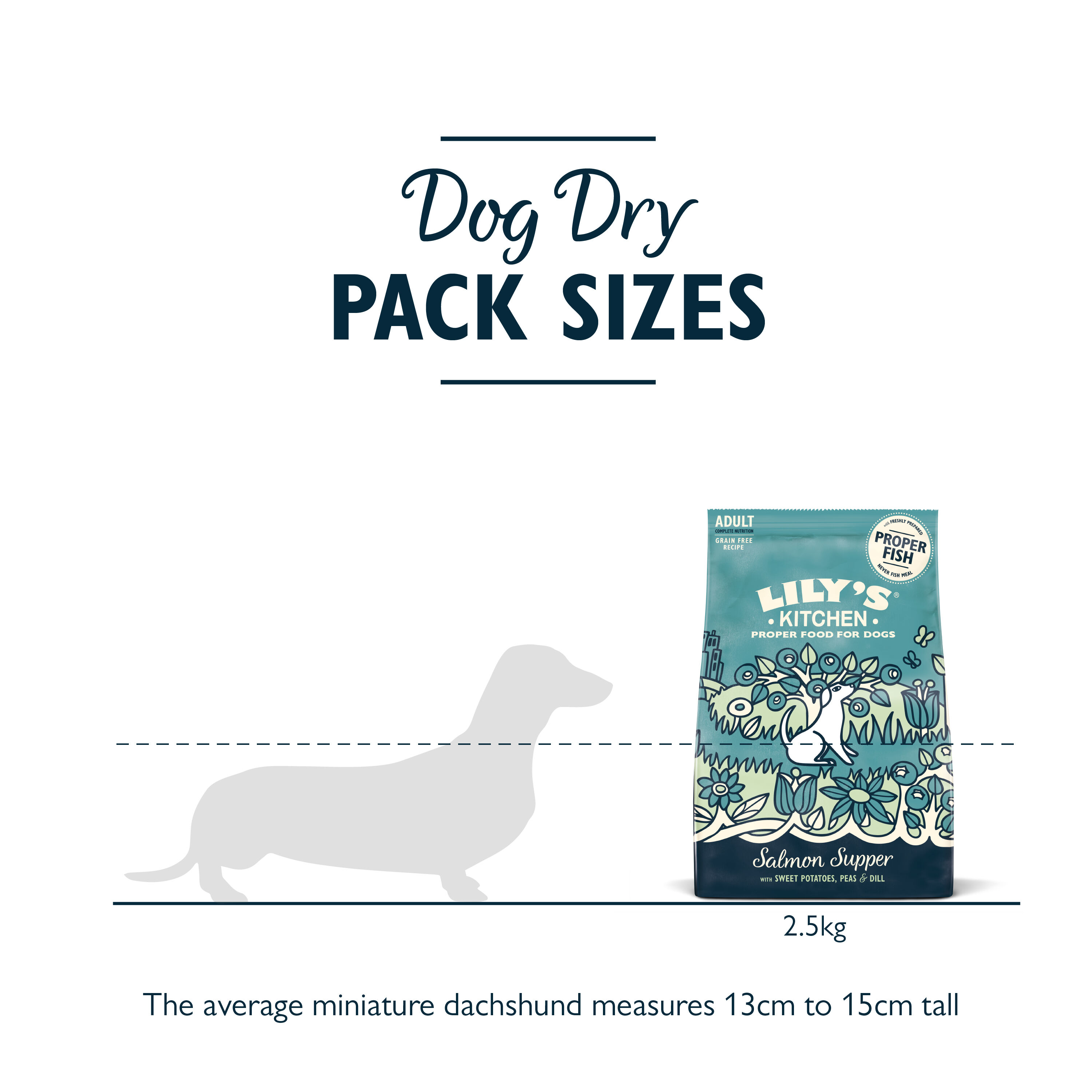 Lily's Kitchen - Croquettes sans C&eacute;r&eacute;ales Saumon et Patates Douces pour Chien Adulte - 2,5Kg Image num&eacute;ro 4