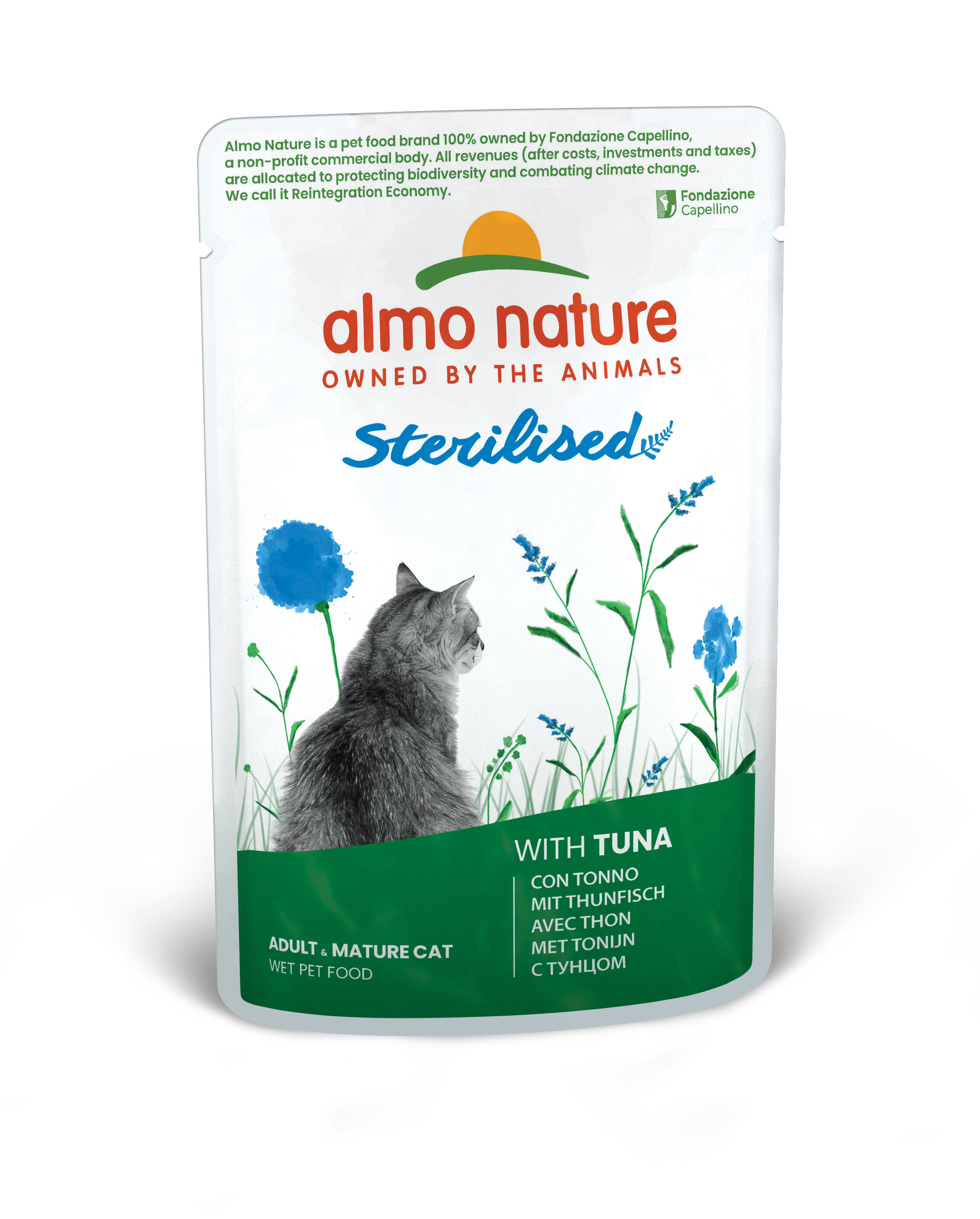 Almo Nature Holistic Fonctionnel - Sterilised Thon - Pochon 70 Gr Image num&eacute;ro 1