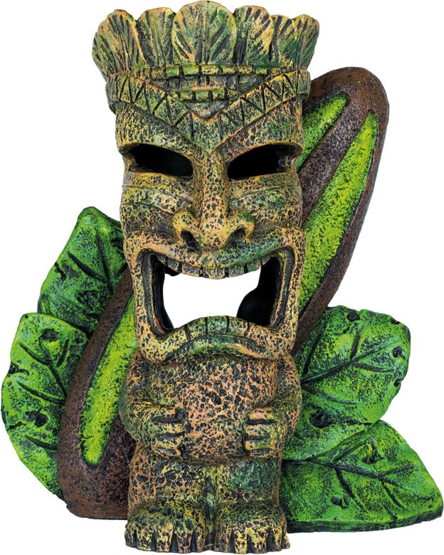 Superfish - Décoration Tiki Board pour Aquarium - 21cm Image numéro 1 Superfish - Décoration Tiki Board pour Aquarium - 21cm Image numéro 1