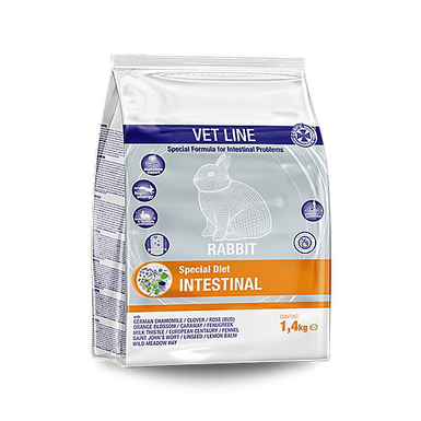 Cunipic - Aliment Vet Line Intestinal pour Lapins - 1.4 kg