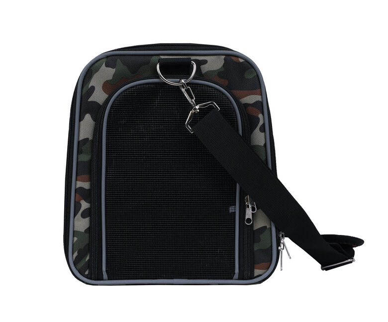 Wouapy - Sac de Transport Détente Camouflage pour Chien - 45x25x28cm Image numéro 2 Wouapy - Sac de Transport Détente Camouflage pour Chien - 45x25x28cm Image numéro 2