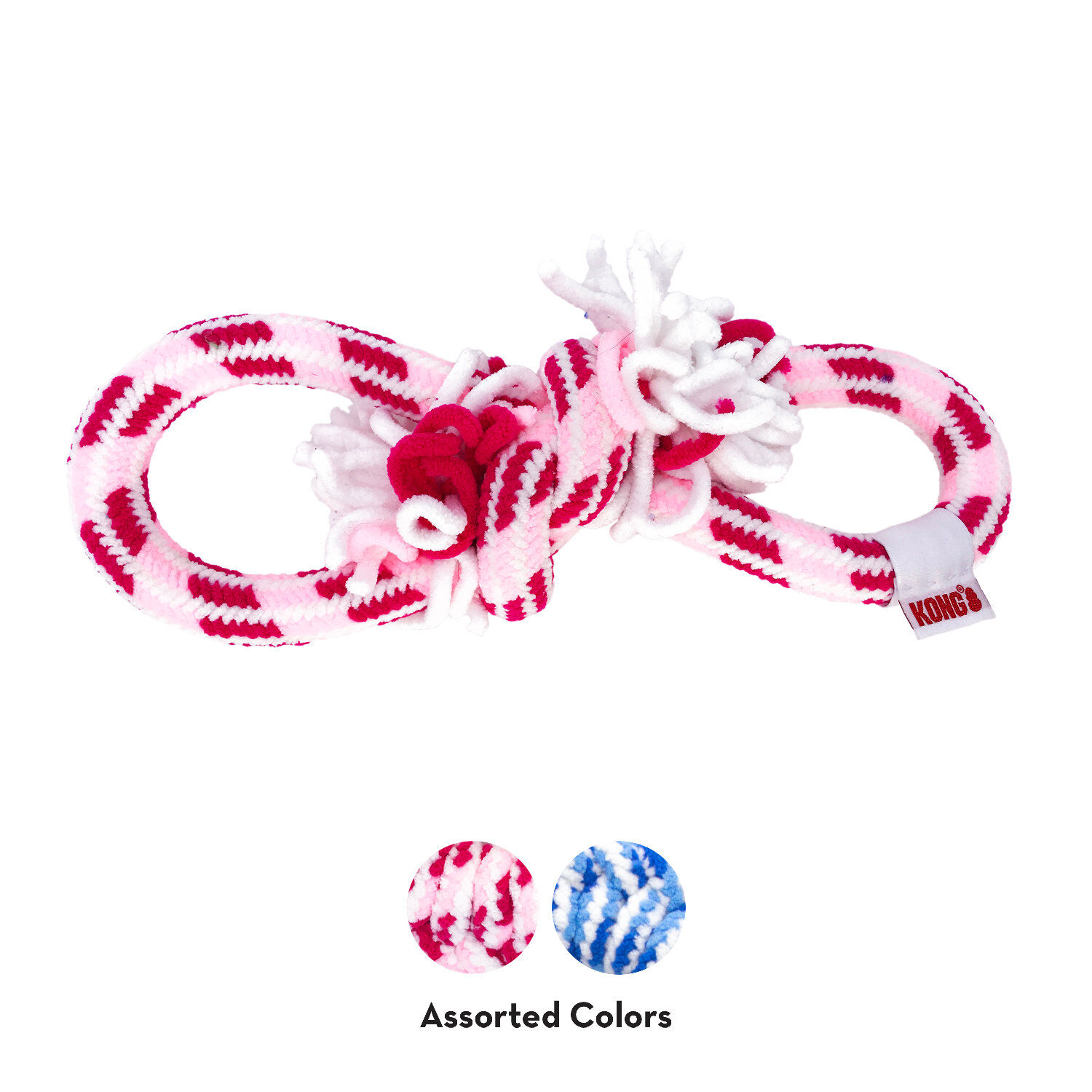 KONG - Jouet Double Anneau Rope pour Chiots - M Image num&eacute;ro 2