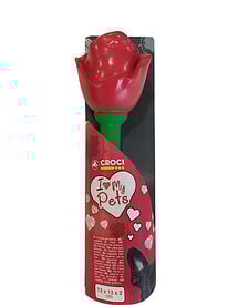 Croci - Jouet en Latex Love Rose Rouge pour Chiens - 24x6cm