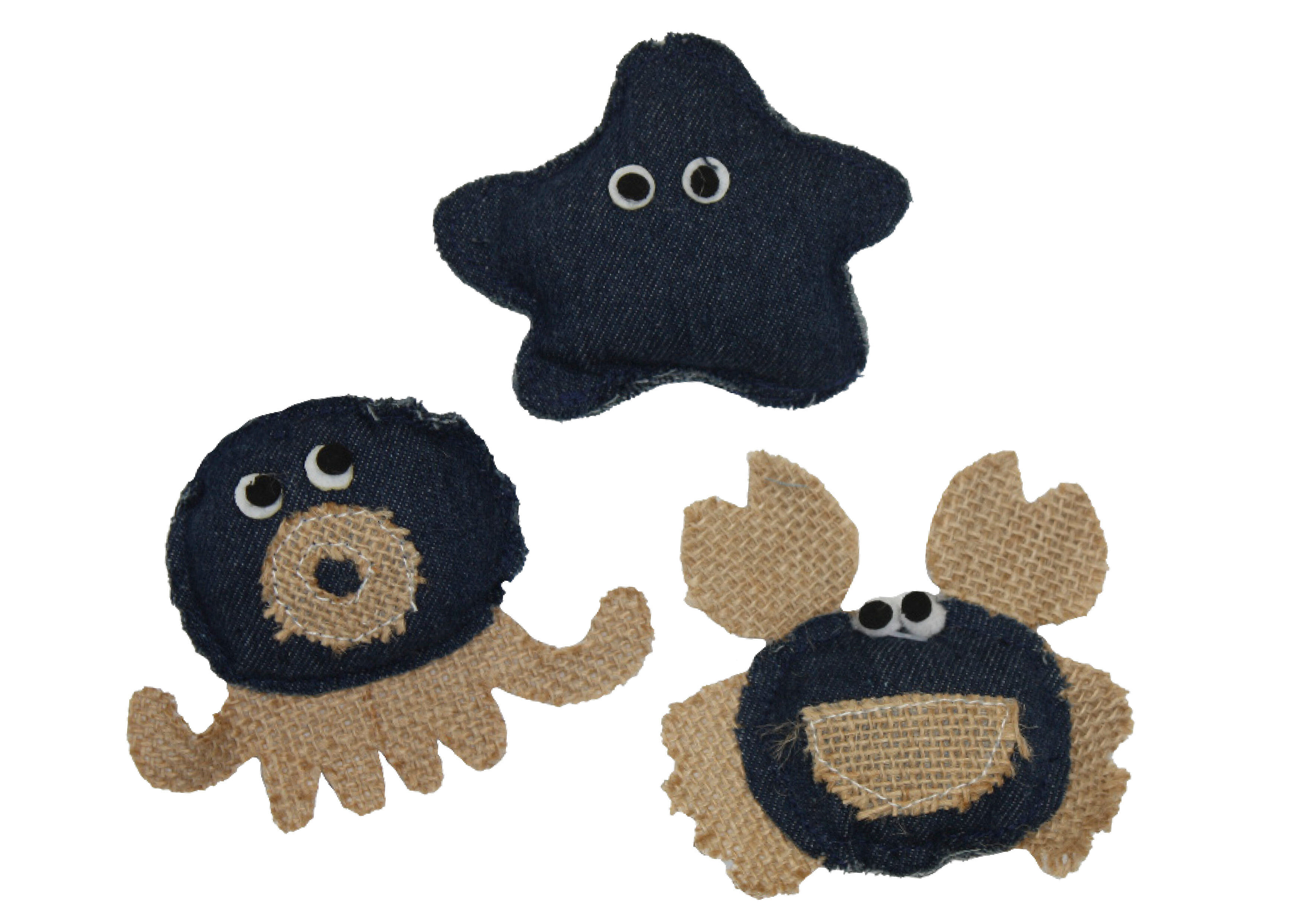 Croci - Jouet Seaword Assortis pour Chats - 4cm Image num&eacute;ro 1