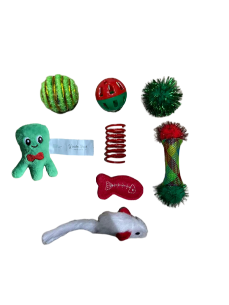 Wonder Christmas - Pack Cadeau de Jouets pour Chat Image num&eacute;ro 2