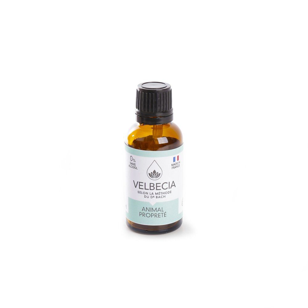 Velbecia - Fleur de Bach Propret&eacute; pour Chiens et Chats - 30ml Image num&eacute;ro 1