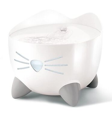 Catit - Fontaine à eau Pixi Blanche pour Chat - 2,5L