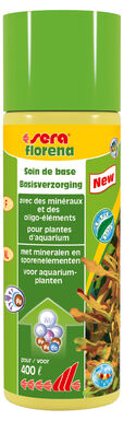 Sera - Soin de Base Florena avec Minéraux et Oligo-éléments pour Plantes d'Aquarium