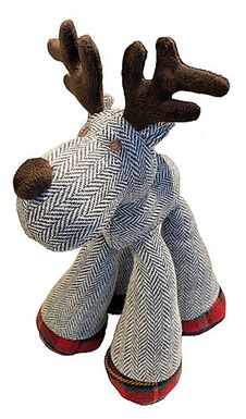 Croci - Jouet Peluche Renne de Noël pour Chien - 30cm