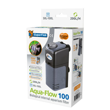 Superfish - Filtre Intérieur Aqua-Flow 100 - 200L/H