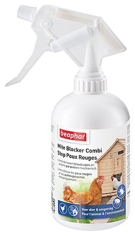Beaphar - Spray Stop Poux Rouges pour Environnement et Animaux - 500ml image number null