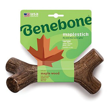 Benebone - Jouet Os à Mâcher Maplesticks Bois