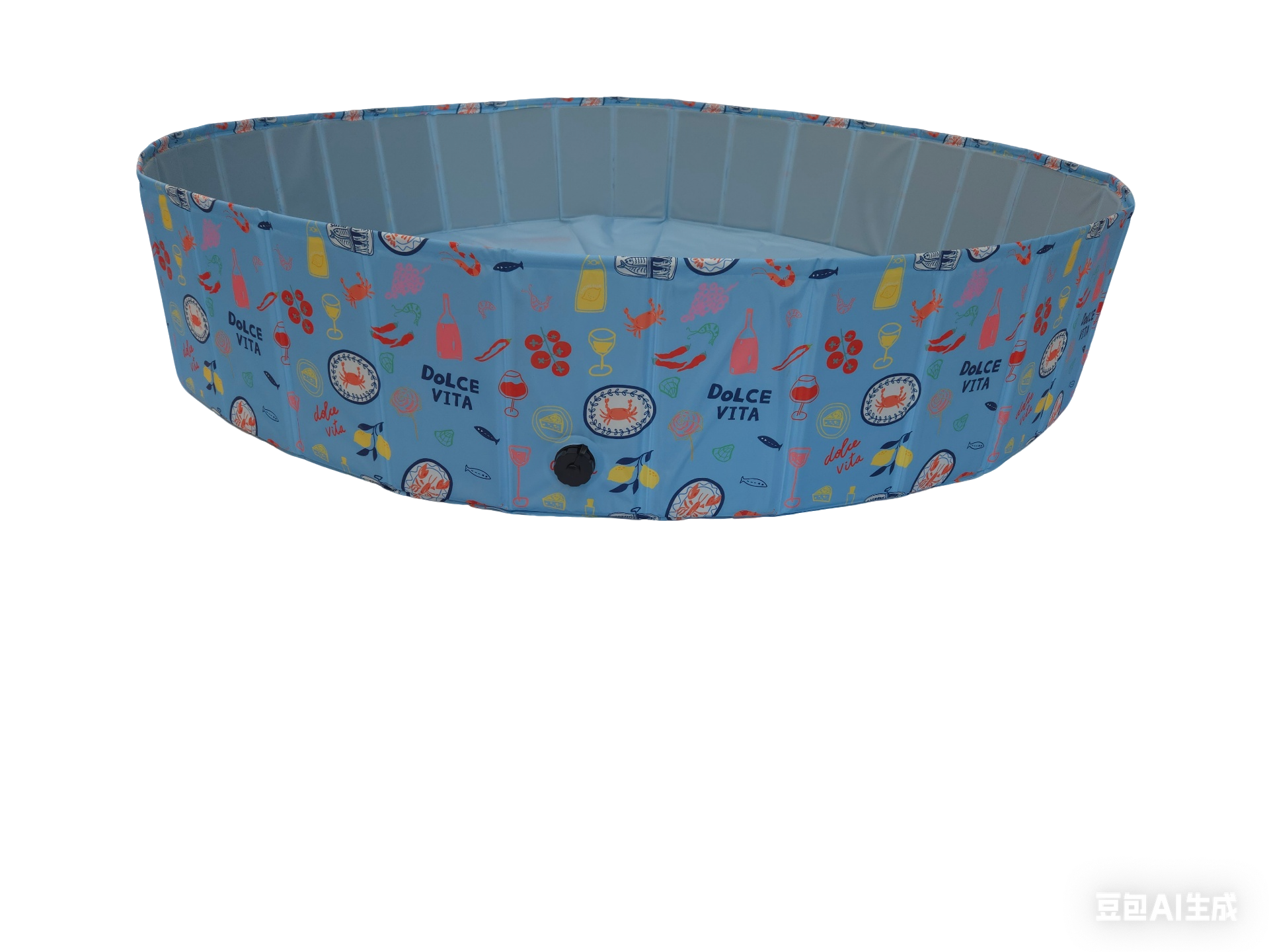 Summer Vibes - Piscine Motifs Dolce Vita pour Chiens - L Image num&eacute;ro 2