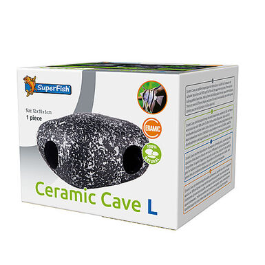 Superfish - Décoration Ceramic Cave pour Aquarium - L
