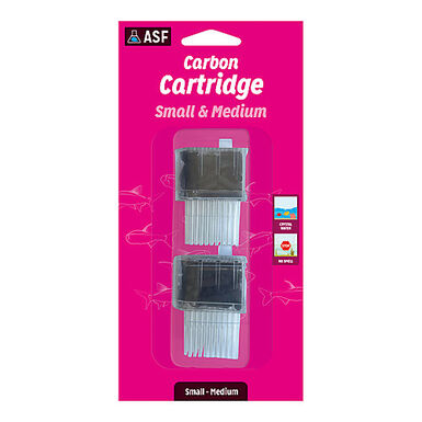 Aquarium Systems - Cartouche Charbon Actif Small & Medium pour NEWJET FILTER - x2